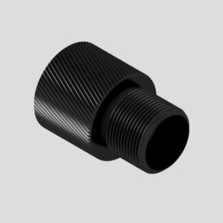 11/16x24 TPI silencer adapter to thread of your choice